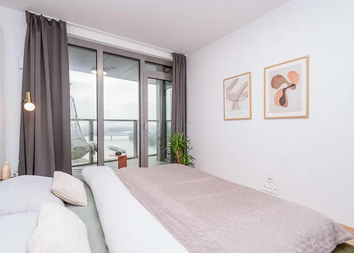 Apartman Skyline River & Eurovea Tower Pozsony