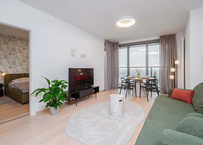 Apartament Skyline River & Eurovea Tower Bratysława