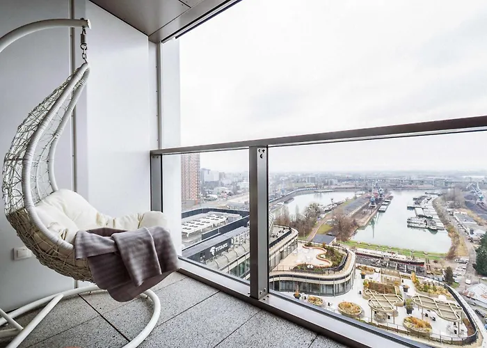 Apartament Skyline River & Eurovea Tower